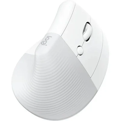 Logitech LIFT Vertical Ergonomic W/L BT Mouse - Pale Grey